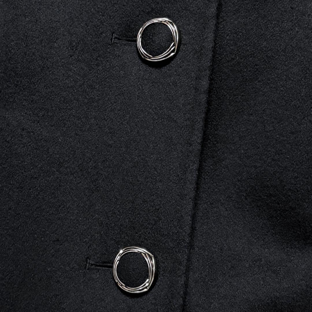 SALE 【美品】ロロピアーナ 大きいサイズ カシミヤ リバーコート 上品