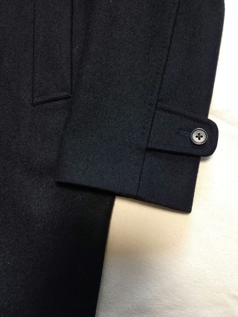 名門】Whiteley & Green エディフィス ウールコート 44 黒 - メルカリ