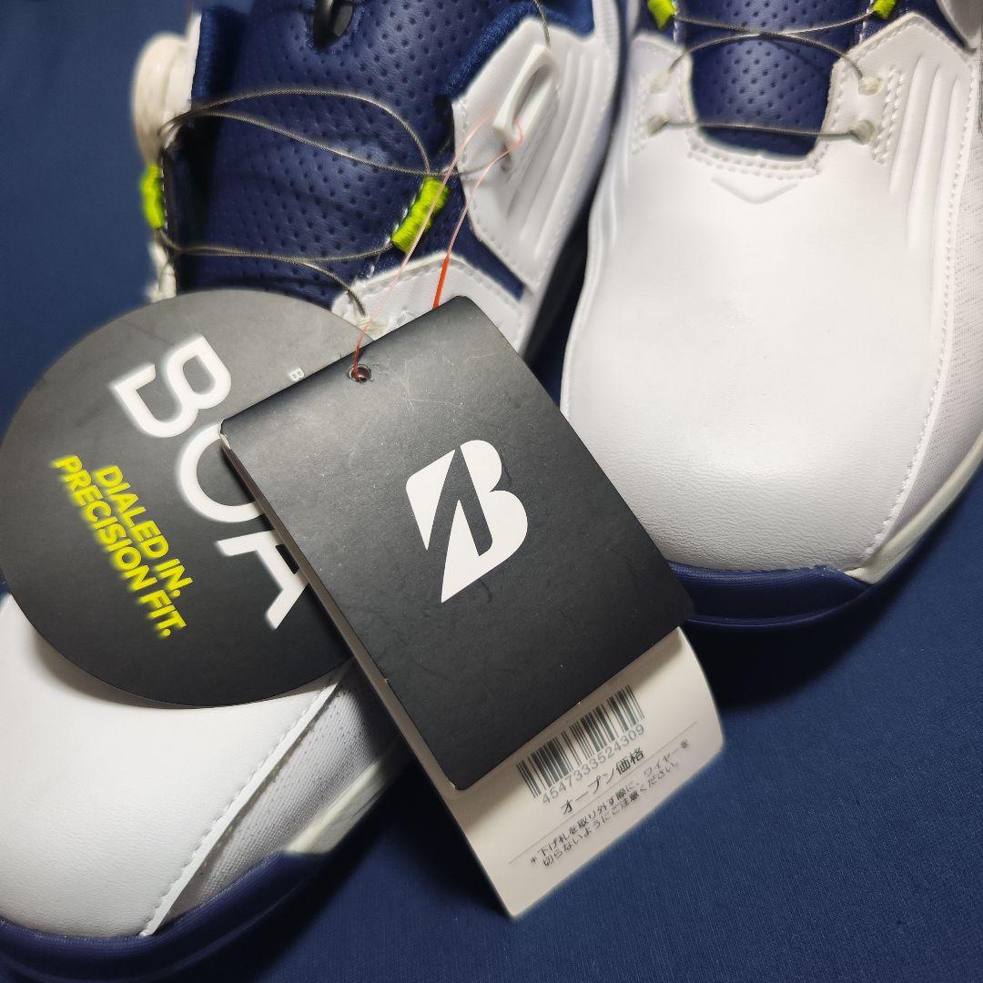 最新 ブリヂストンゴルフ SHG350 ゴルフシューズ ／ 24.5cm 新品