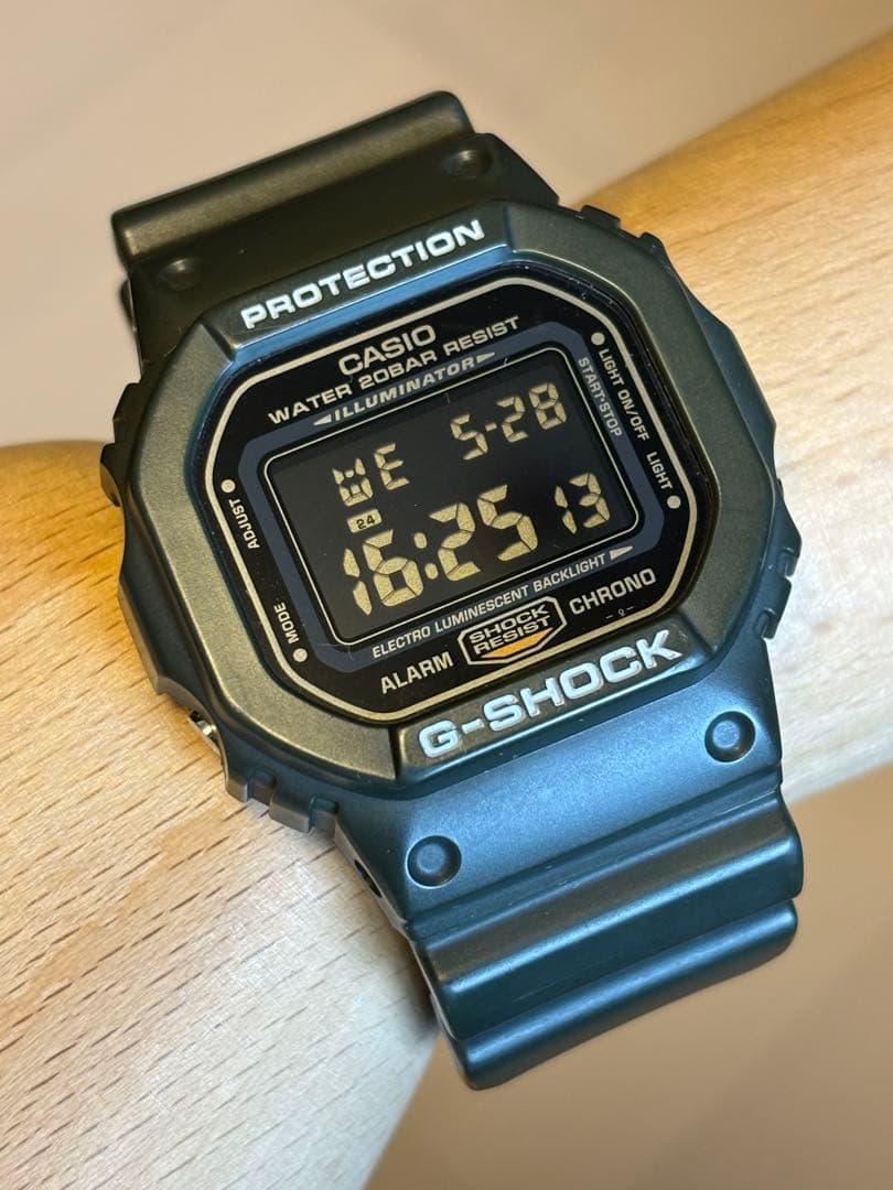 コラボ/G-SHOCK/モスグリーン/時計/HERO/キムタク/DW-5600 - メルカリ