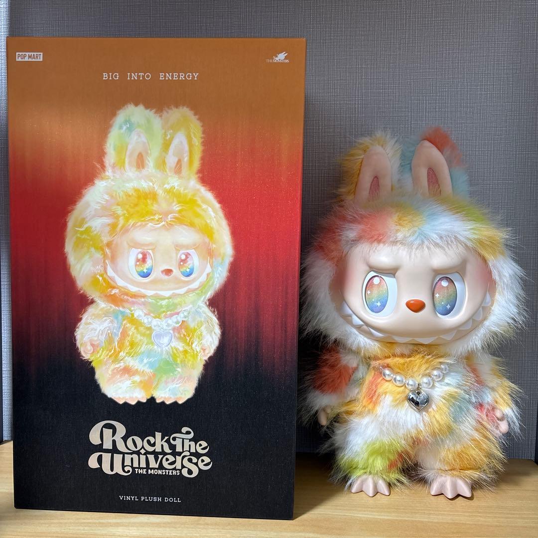 THE MONSTERS ROCK THE UNIVERSE ラブブ ぬいぐるみ Pop Mart The Monsters Rock The Universe 日本未発売のマルチカラーの