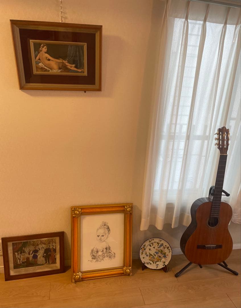 グランド・オダリスク アングル 複製画 西洋美術 ルーブル美術館 西洋