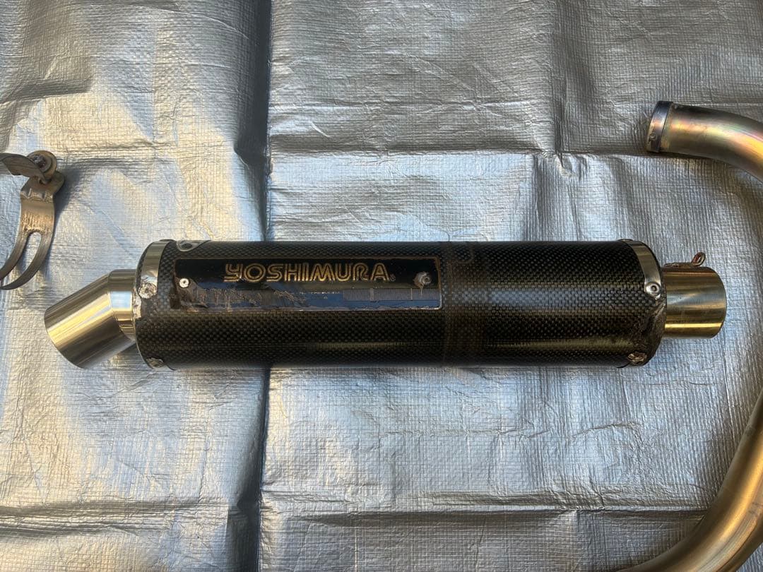 180sx様専用 エイプ100 ヨシムラ チタンマフラー YB125SPにて使用