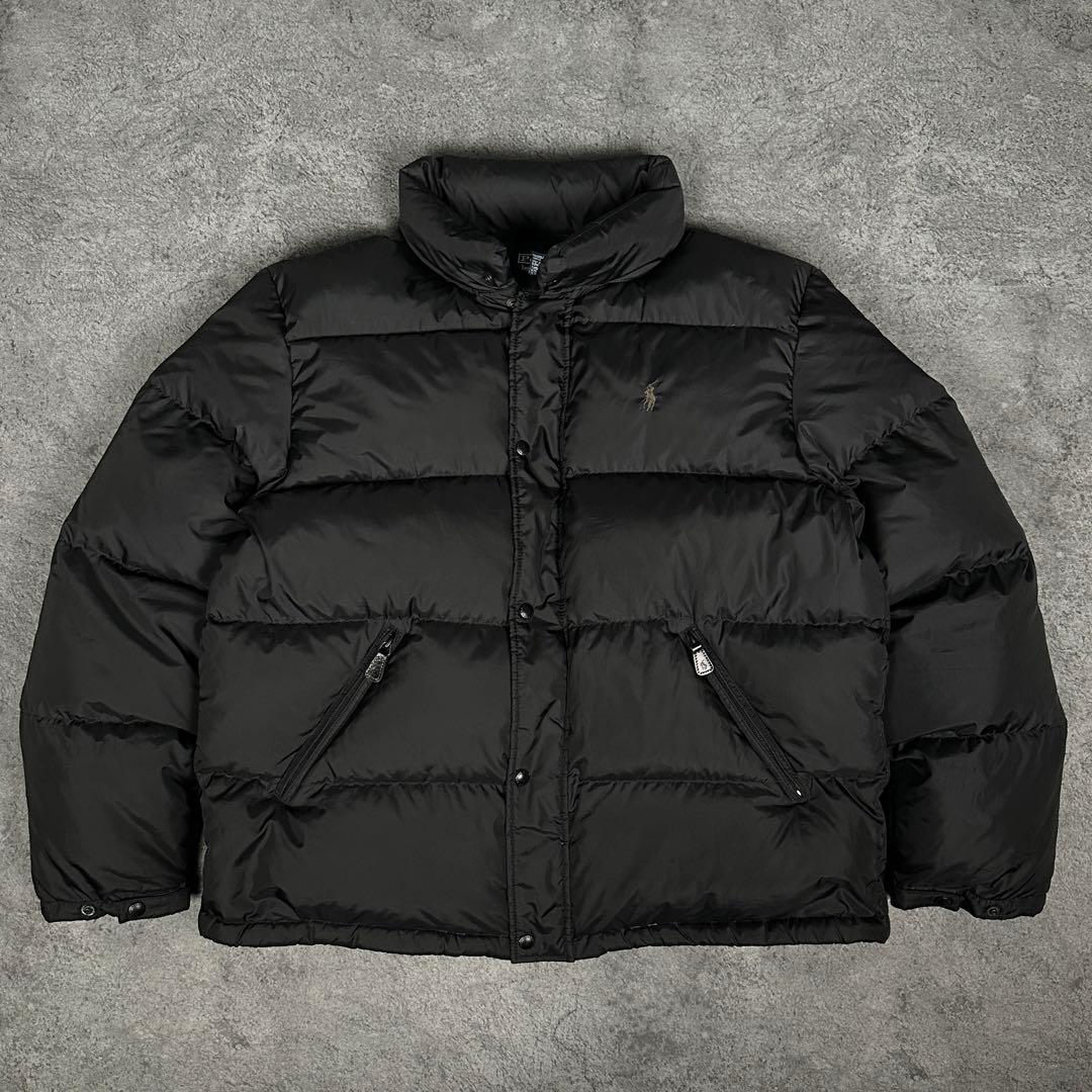 ポロ ラルフローレン 90s 00s ビンテージ ポニー刺繍 ダウンジャケット