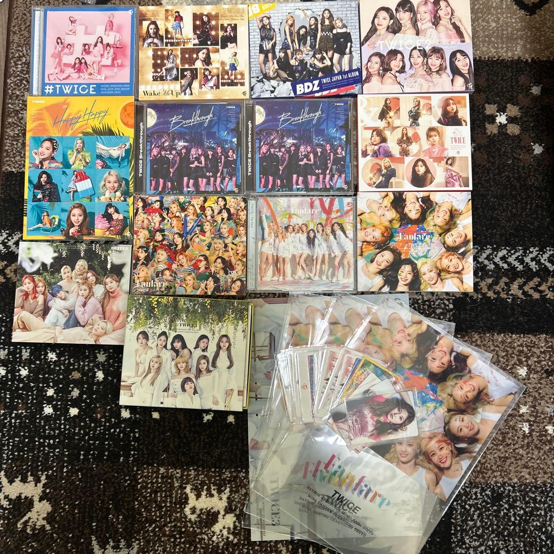 TWICE 日本 CD アルバム まとめ売り - メルカリ