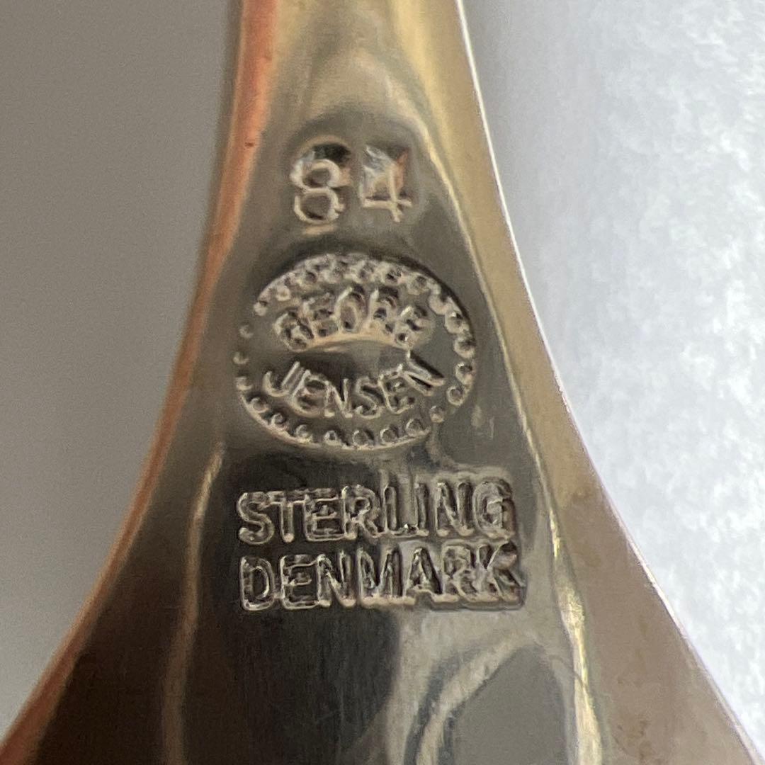 ジョージジェンセン ブロッサムsterling925 コーヒースプーン6本 共袋