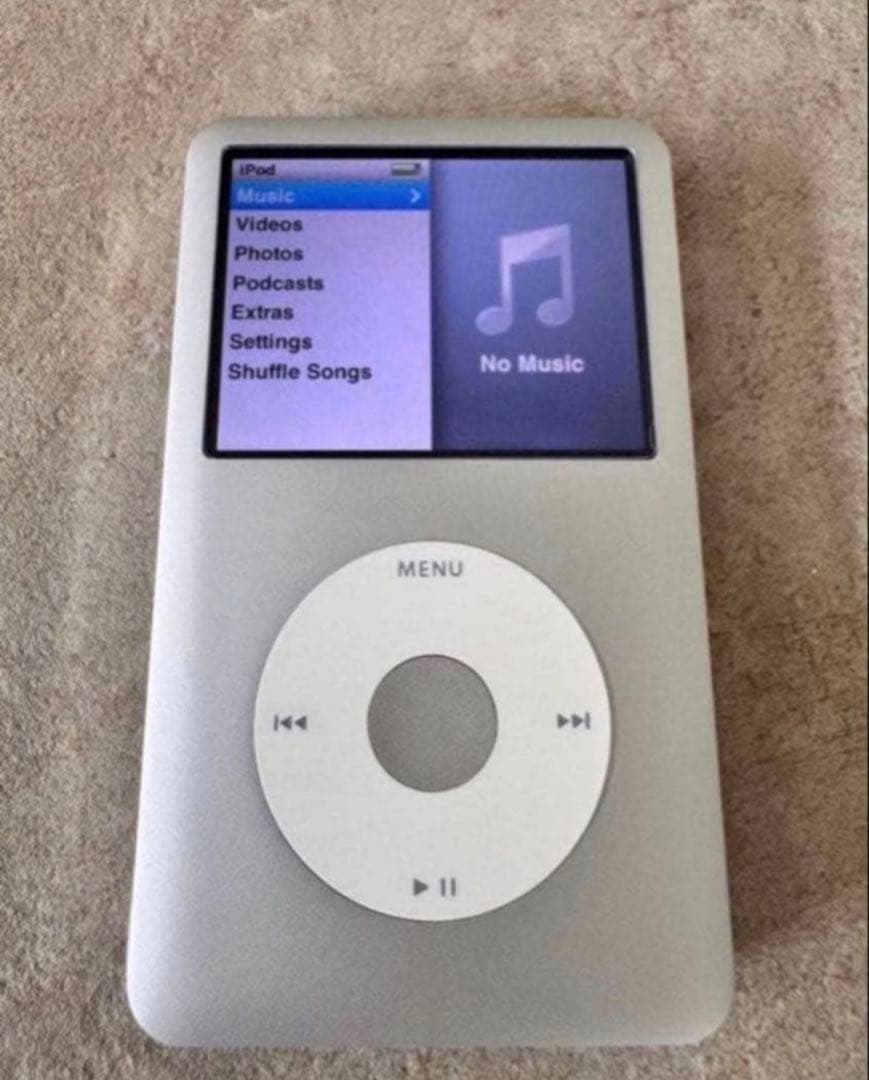 極美品 iPod classic A1238 120GB 新品電池 パネル - メルカリ