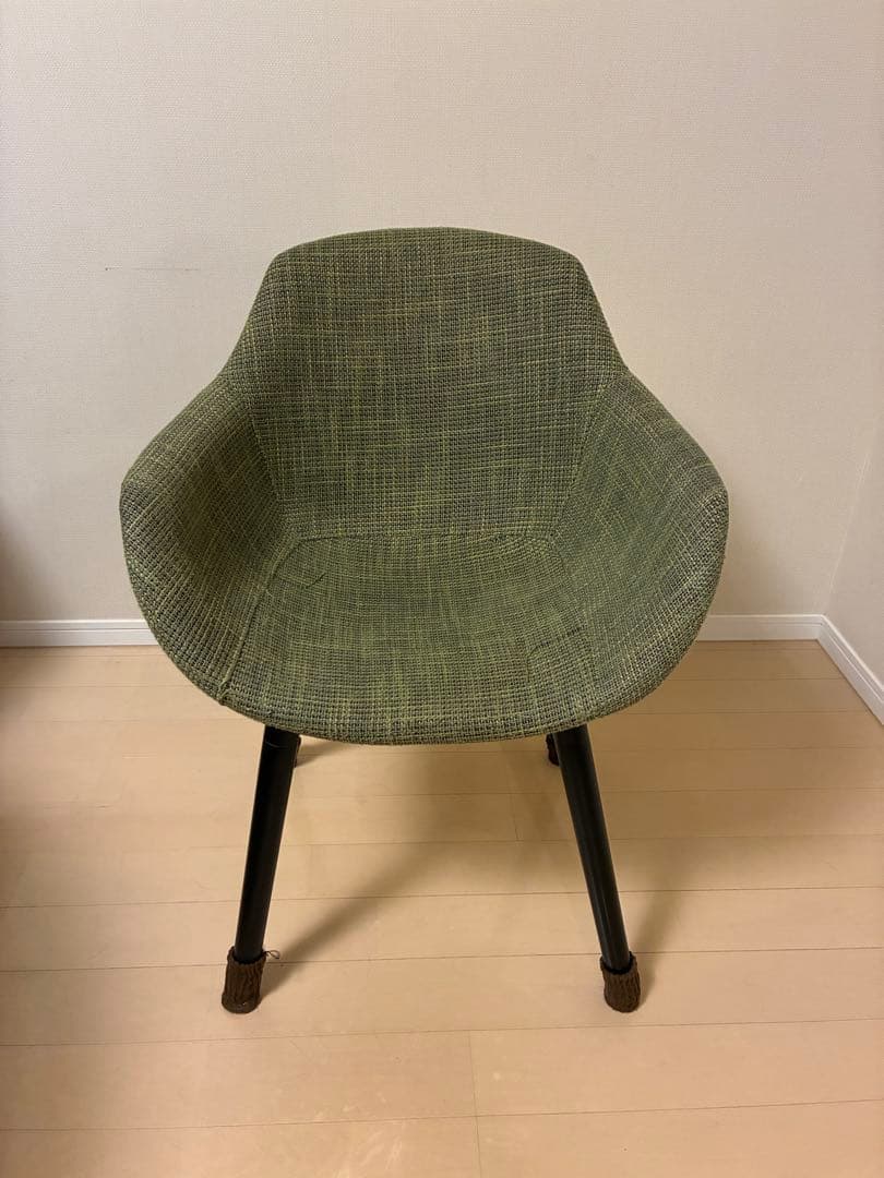 shuta様　イームズダイニングチェア2脚(グリーン、ブラウン) ダイニングチェア 2脚セット イームズチェア 椅子 イス いす 木脚 新