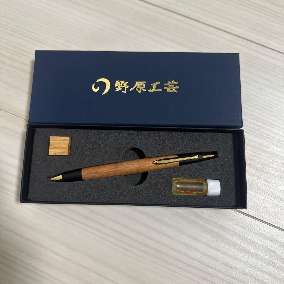【破格】野原工芸 木製シャープペンシル旧型　木曽ヒノキ 野原工芸 旧型 シャーペン 木曽檜 廃盤 廃番 - メルカリ