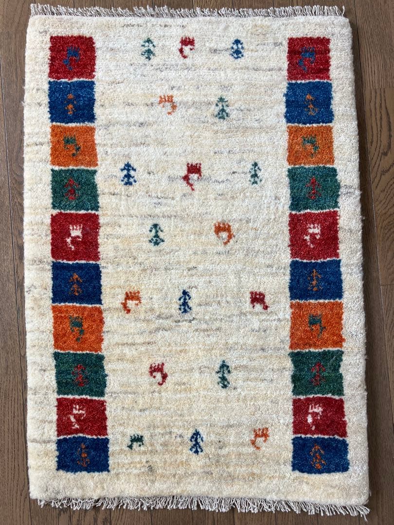 ギャッベ　マット　60×90cm 楽天市場】玄関マット 60×90cm 室内 手織り （ 玄関 マット 縦60 横90