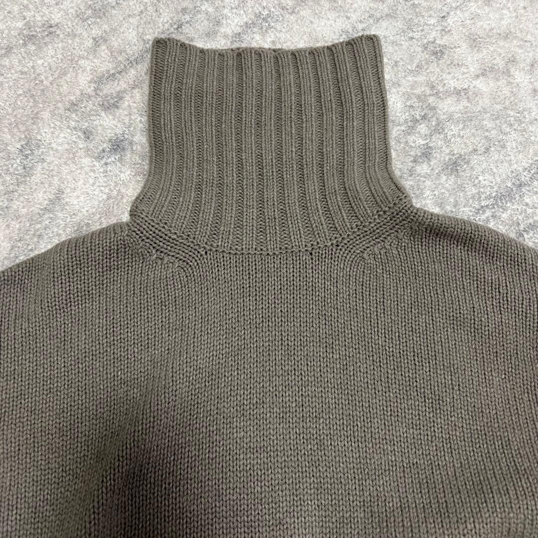 GALERIE VIE ファインウール タートルネックプルオーバー ニット S