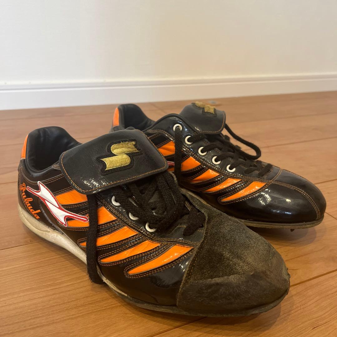 プロ野球選手 実使用スパイク 巨人 59番 福田聡志 - メルカリ