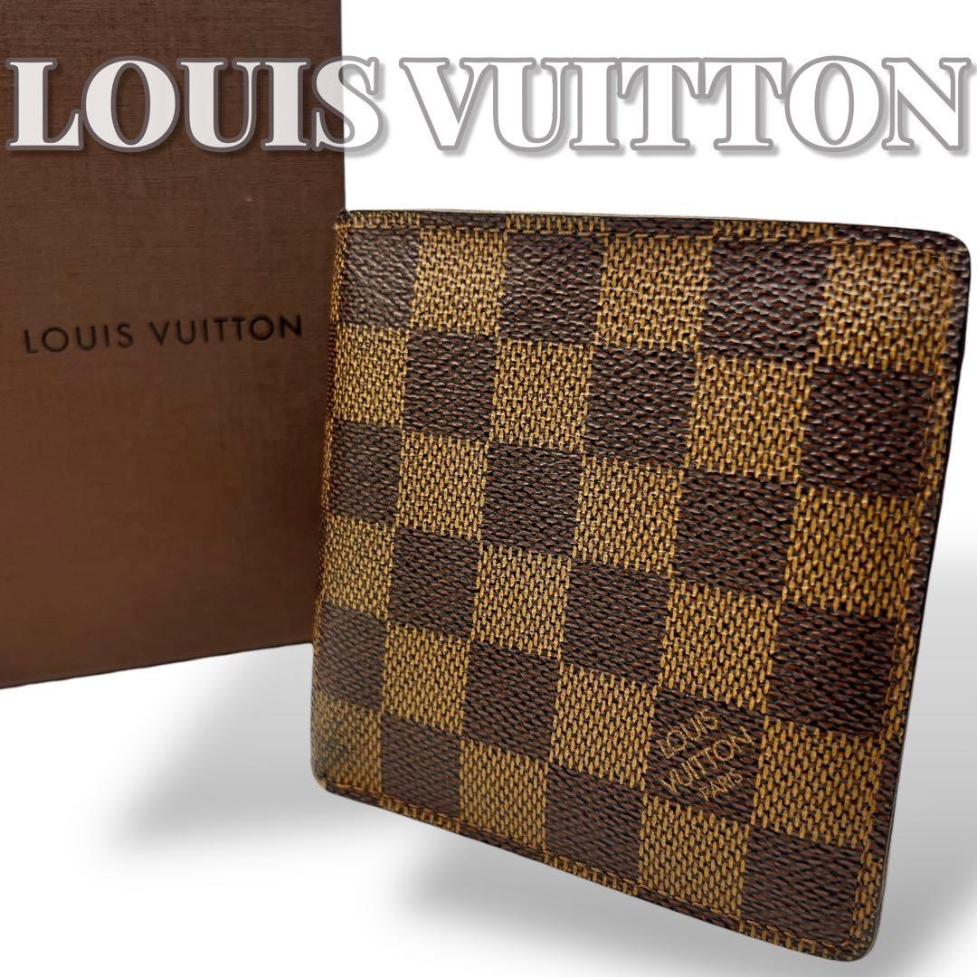 Louis Vuitton ポルトフォイユ マルコ ダミエ 折り財布 7990 楽天市場】LOUIS VUITTON ルイヴィトン小銭入れ付き二つ折り財布