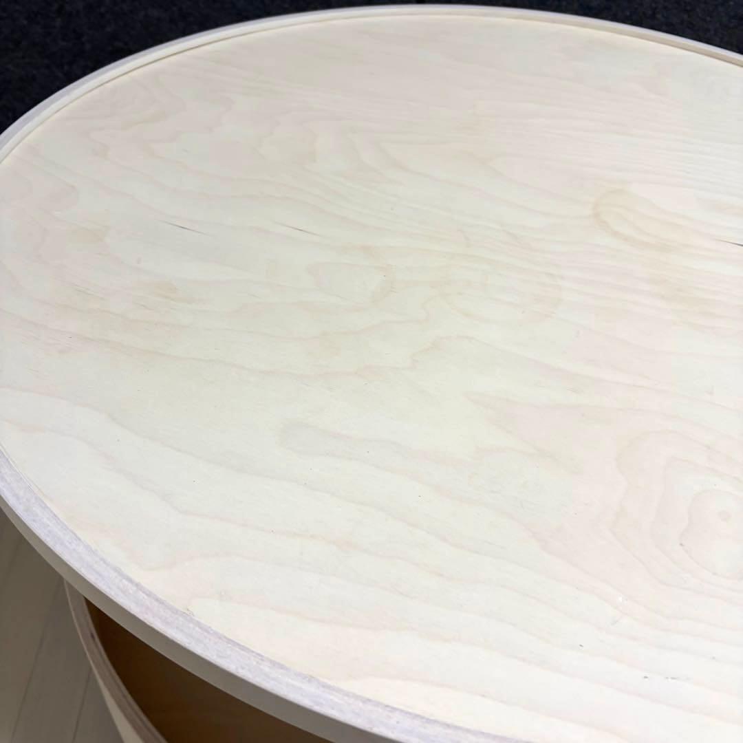 IKEA BORGEBY ボルゲビー コーヒーテーブル バーチ材 丸テーブル