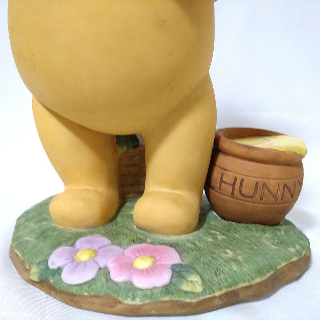 加藤工芸 くまのプーさん スタチュー 陶器 置き物 ガーデニング ビッグ
