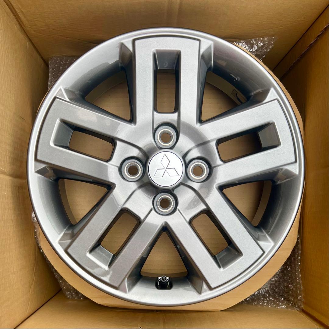 新車外し◇美品◇ミツビシ デリカ ミニ純正ホイール15インチ4本セット