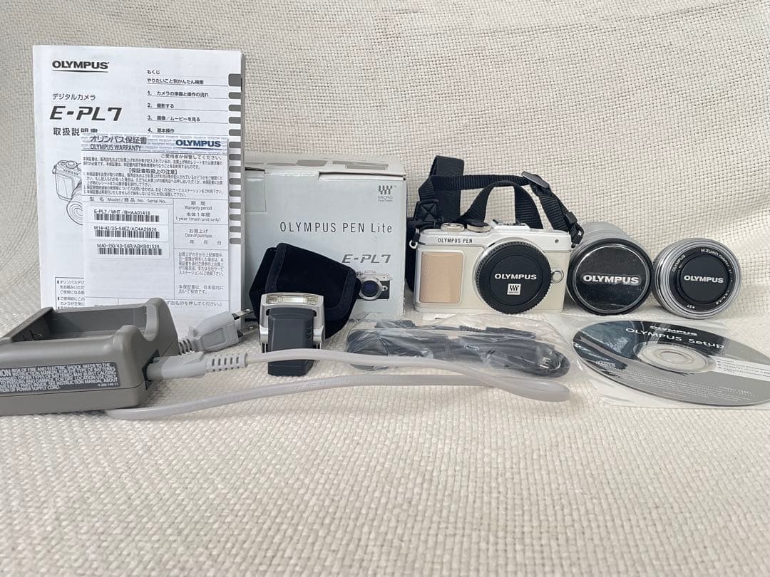 OLYMPUS PEN Lite E-PL7 EZダブルズームキット ホワイト Amazon | OLYMPUS ミラーレス一眼 PEN E-PL7 EZダブルズームキット