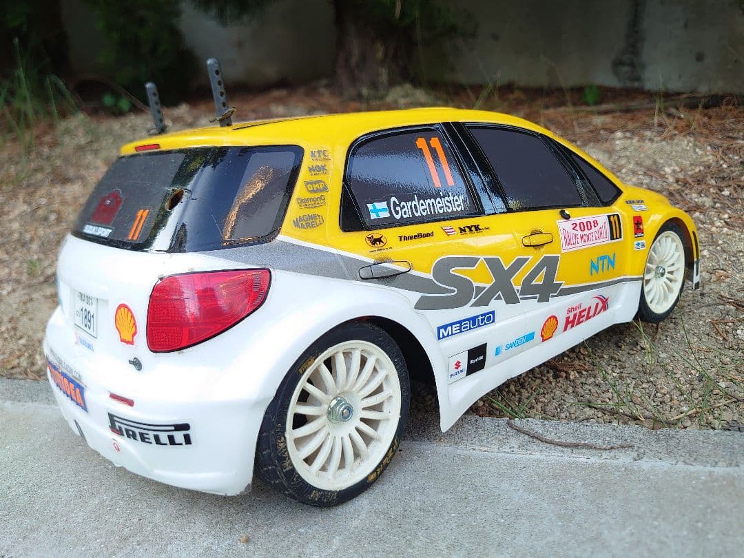 タミヤ スズキ SX4 WRC ラリー ラジコン ボディ - メルカリ