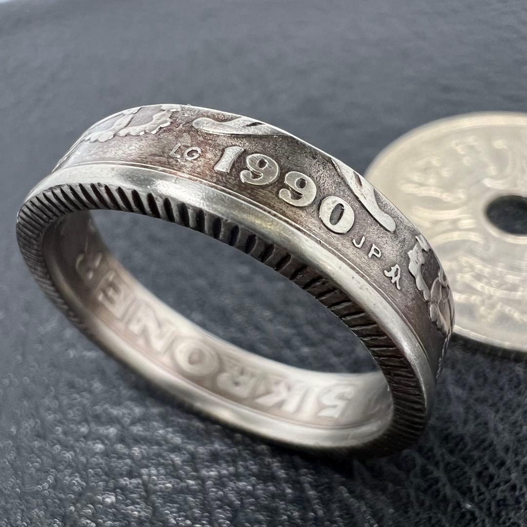 コインリング 27号 デンマーク 5クローネ 1990年 - メルカリ