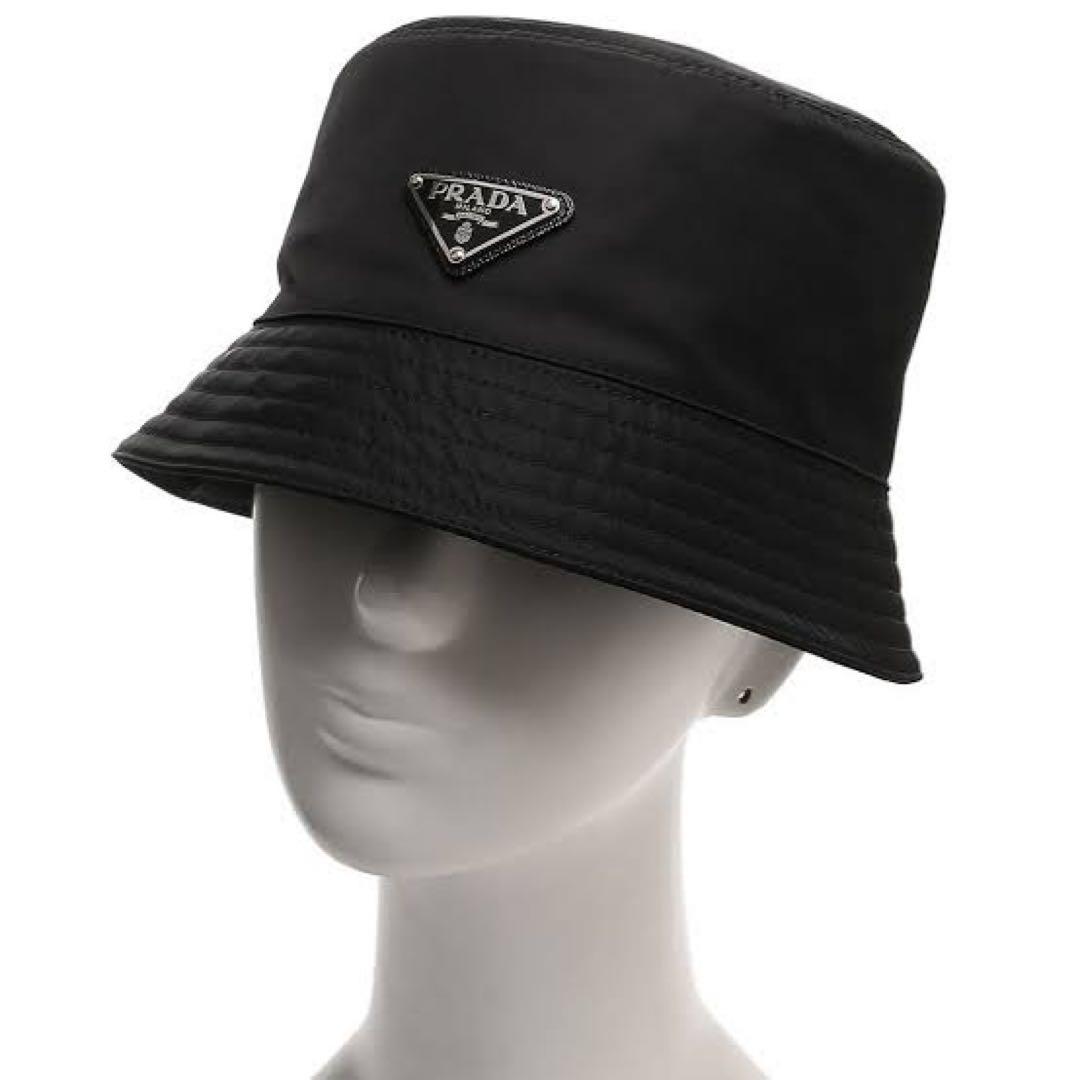 【大人気】PRADA プラダ バケハ 有名人多数着用！！ PRADA 芸能人愛用 ハイブランド バケハ プラダ ナイロンバケット