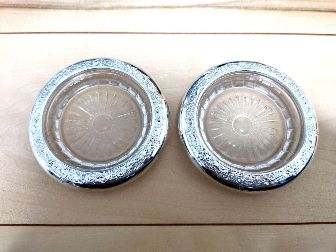 霹靂一閃※プロフィール必読！ ♦️純銀製 コースター　 　4個組セット スターターデッキ 純白の双翼 ｜ Z/X - Zillions of enemy X - ゼクス