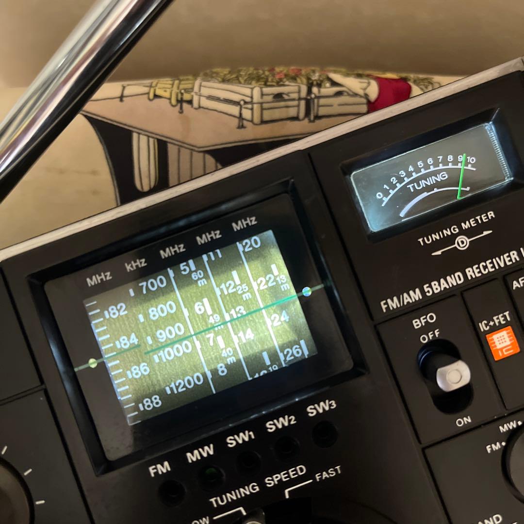 動作美品！○SONY スカイセンサ－ ICF5800 ○昭和のBCL傑作機！ - メルカリ