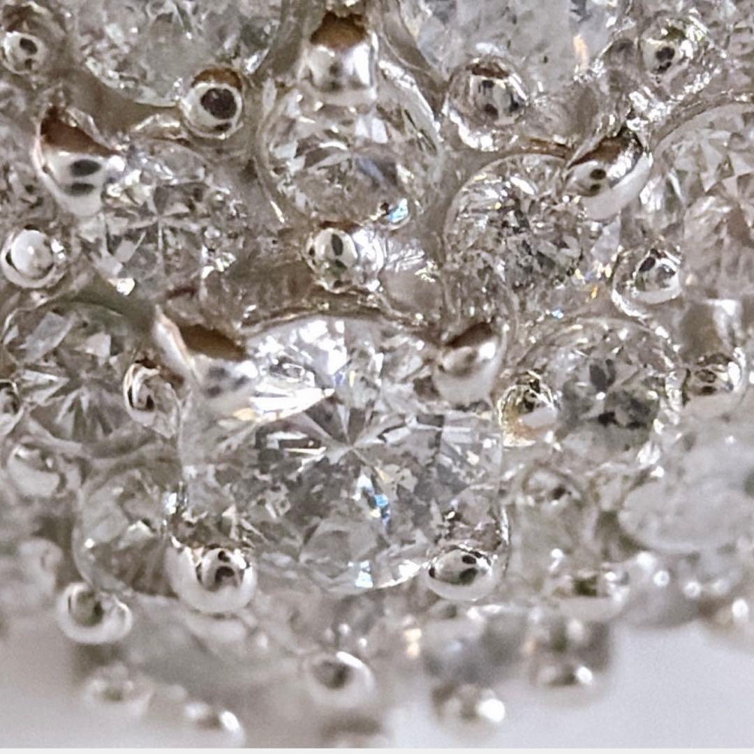 【5235】 天然ダイヤモンド 0.5ct プラチナ フラワー 9.5〜10号