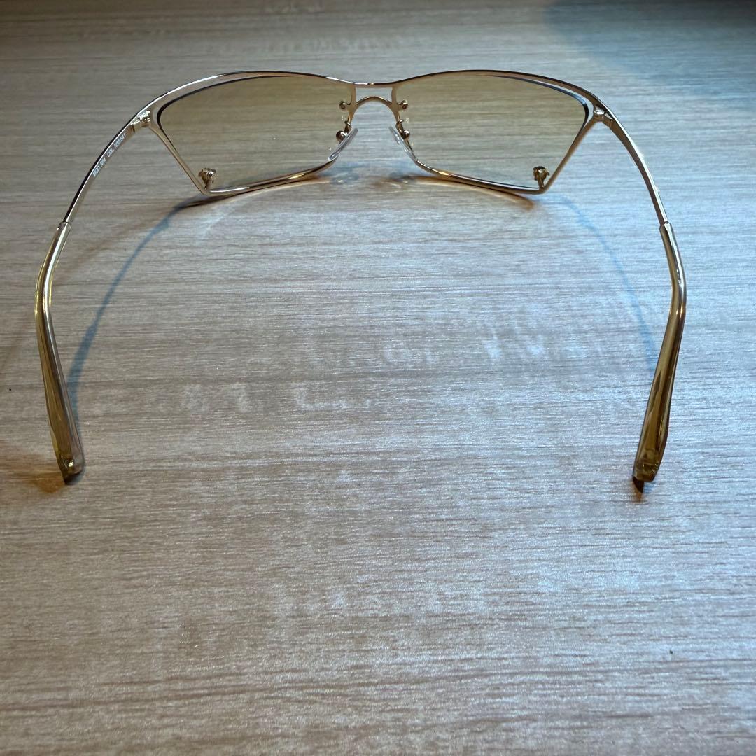 極美品 VERSACE ヴェルサーチ メデューサ サングラス ゴールド y2k