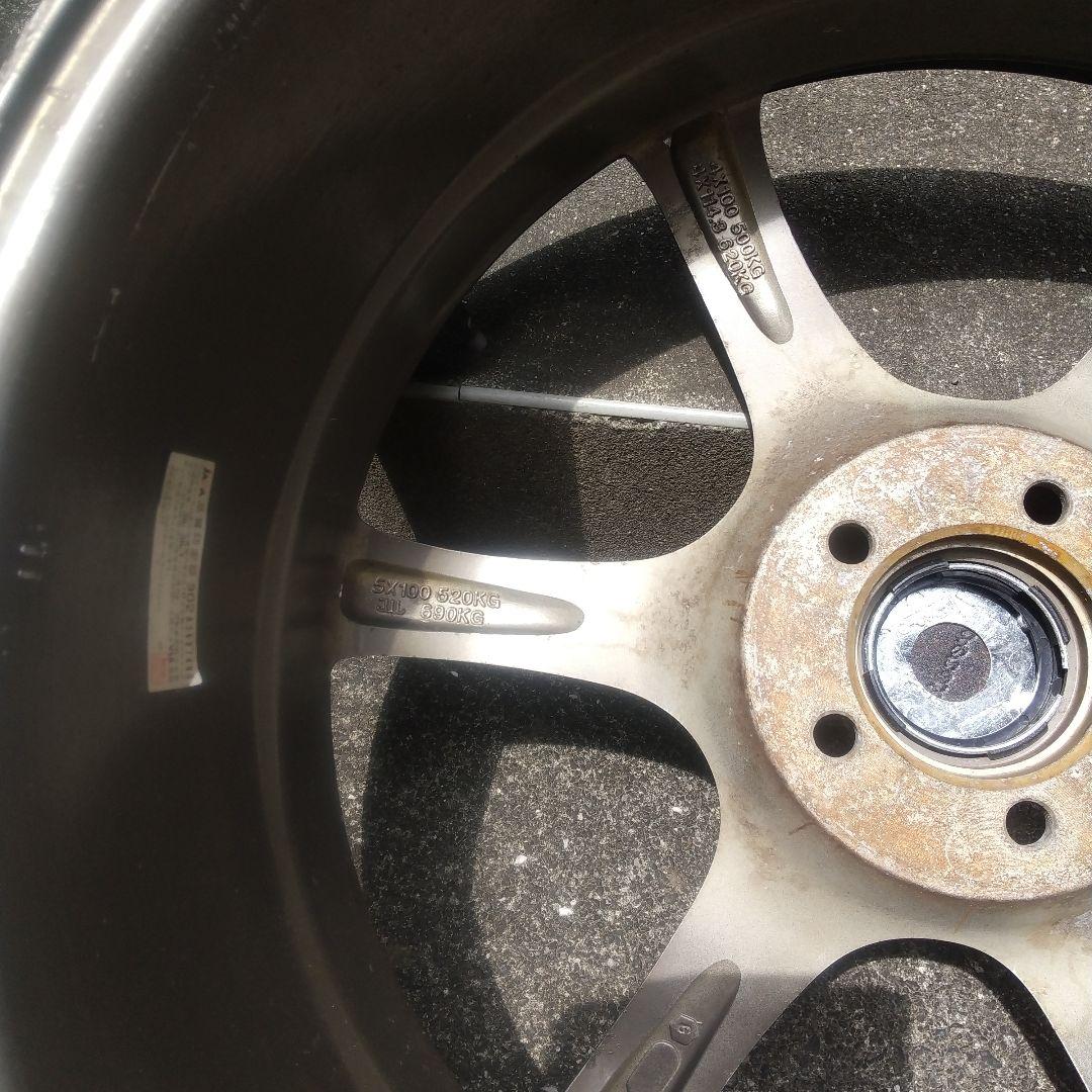 再値下げしました。 ガンメタ 18インチ 7.5j +42 pcd100