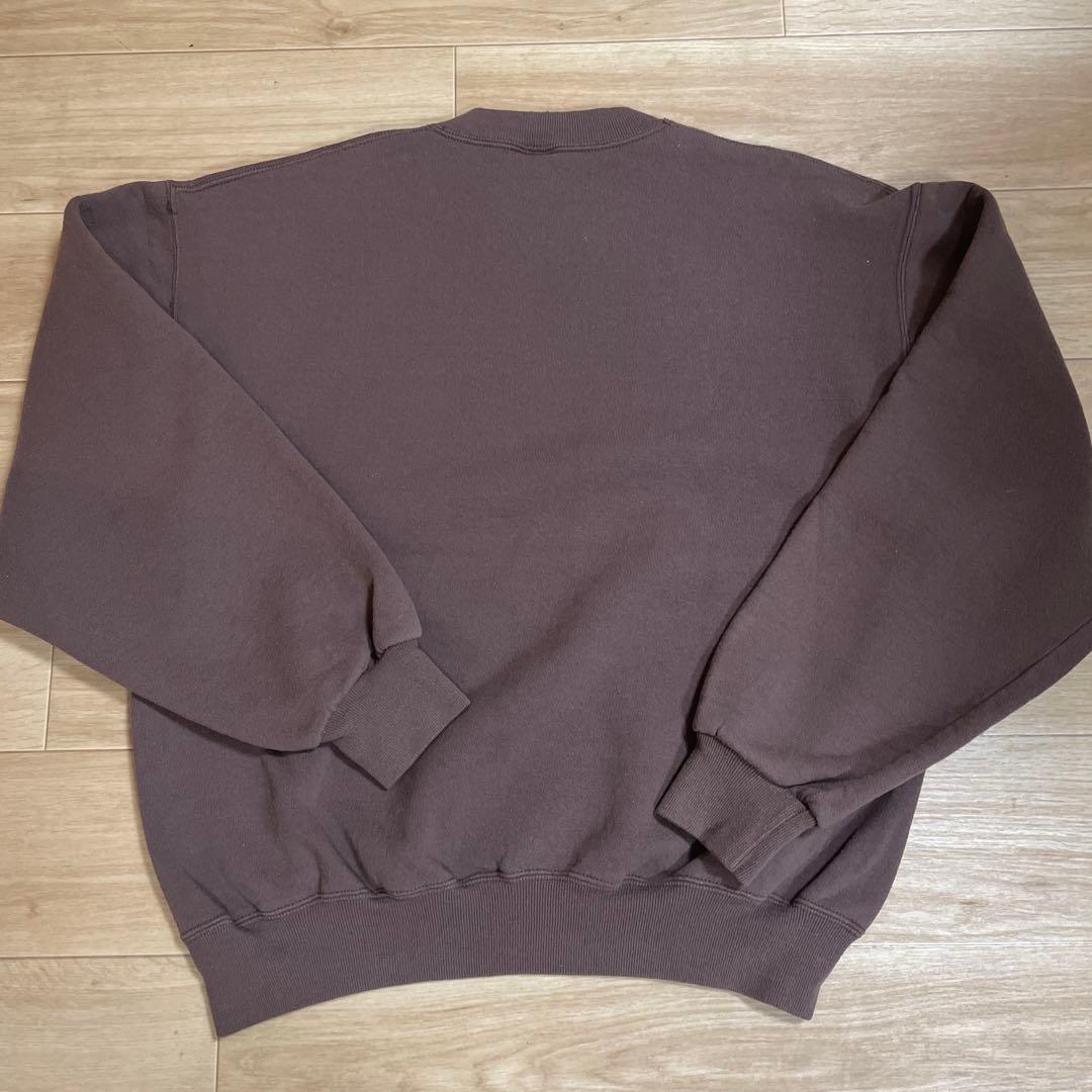 90s'RUSSELL ATHLETIC USA製スウェット ブラウン - メルカリ