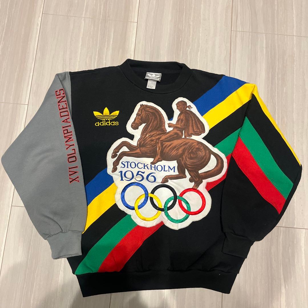 adidas 1956 ストックホルムオリンピック記念 トレーナー S - メルカリ