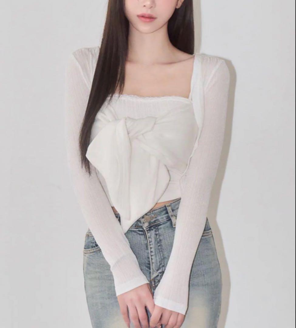 トップス YILON RIBBON CAMI SET TOPS Ribbon cami set tops – YILON