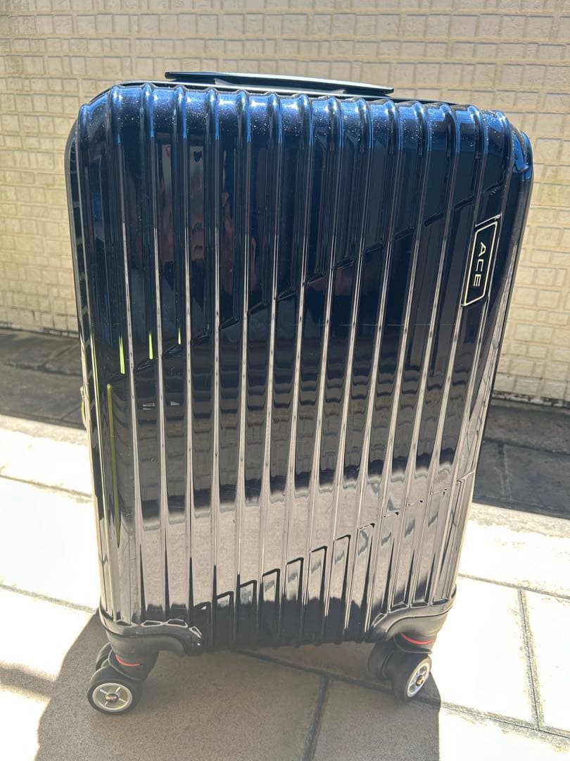 エース　ネイビー 中型キャリーケース 360度回転ホイール Ace（エース） 限定品 スーツケース 機内持ち込み Sサイズ SSサイズ
