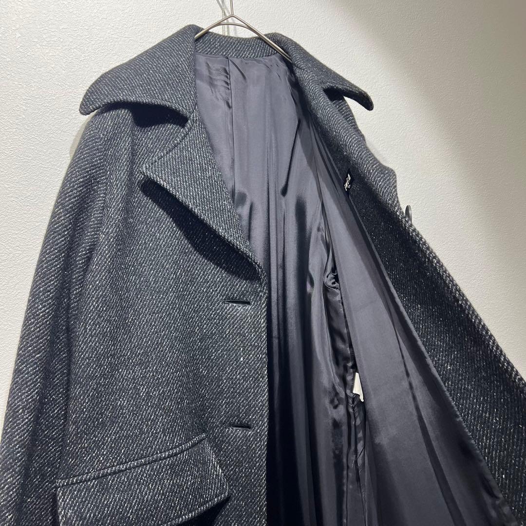 希少 美品 90s Y's 上質 ウール スーパーロング チェスターコート