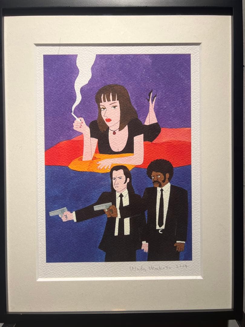 和田誠 『映画 パルプフィクション』 直筆サイン・制作年2004年入り