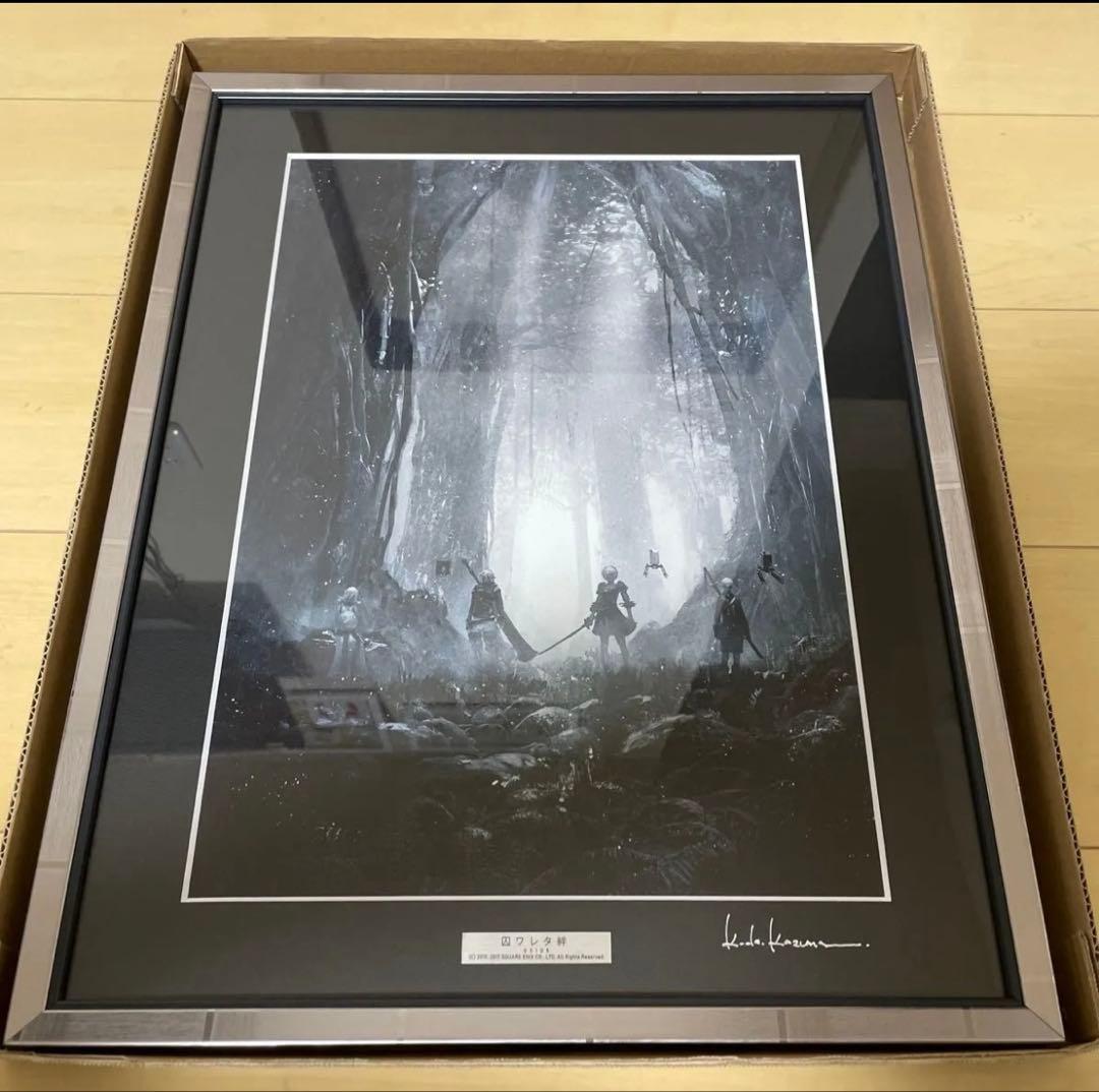 ニーアオートマタ　ニーアレプリカント　複製原画　NieR Art　囚ワレタ絆 ニーアオートマタ ニーアレプリカント 複製原画 NieR Art 囚ワレタ絆