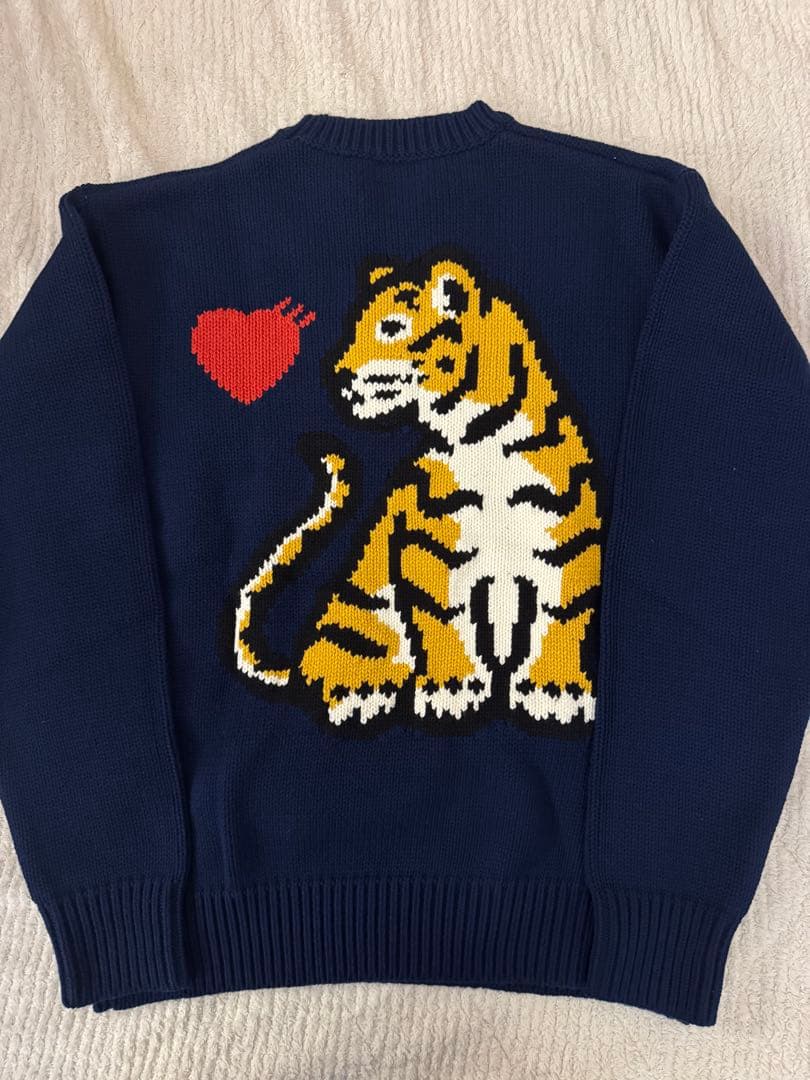 トップス HUMAN MADE Graphic Sweater \"Navy\" M