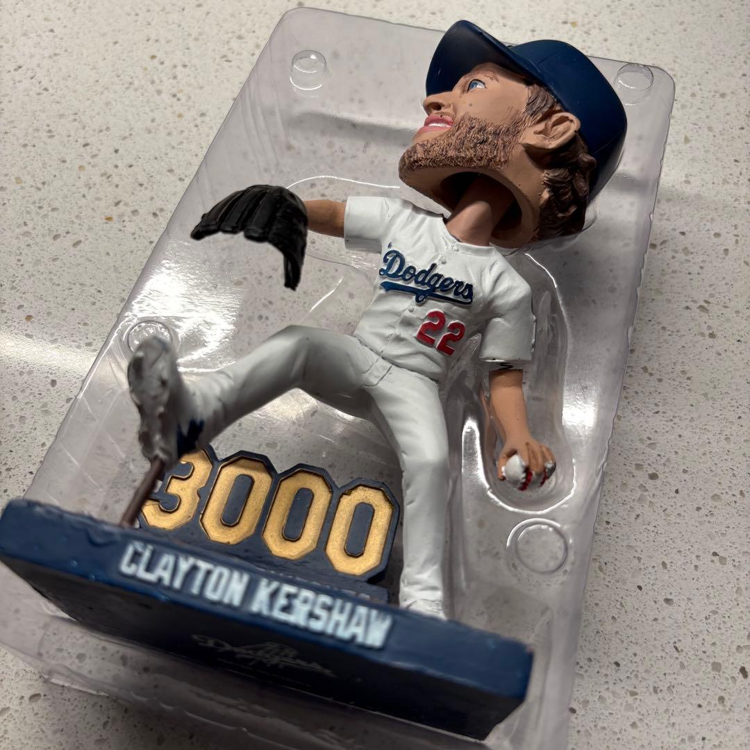 新品・非売品・レア】ドジャース カーショー 3000奪三振記念