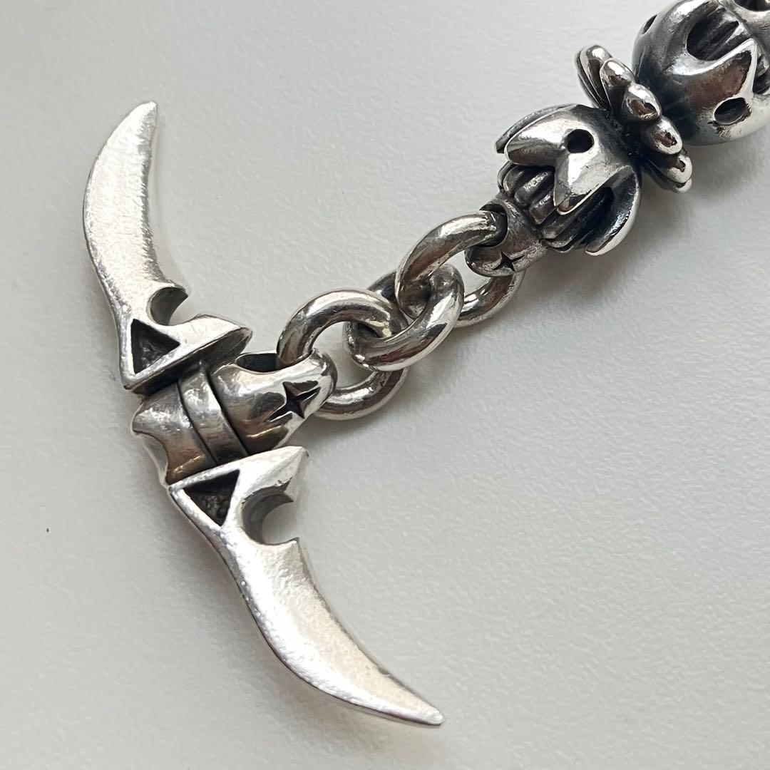 70.2g Soul Fetish ソウルフェティシュ シルバー ブレスレット