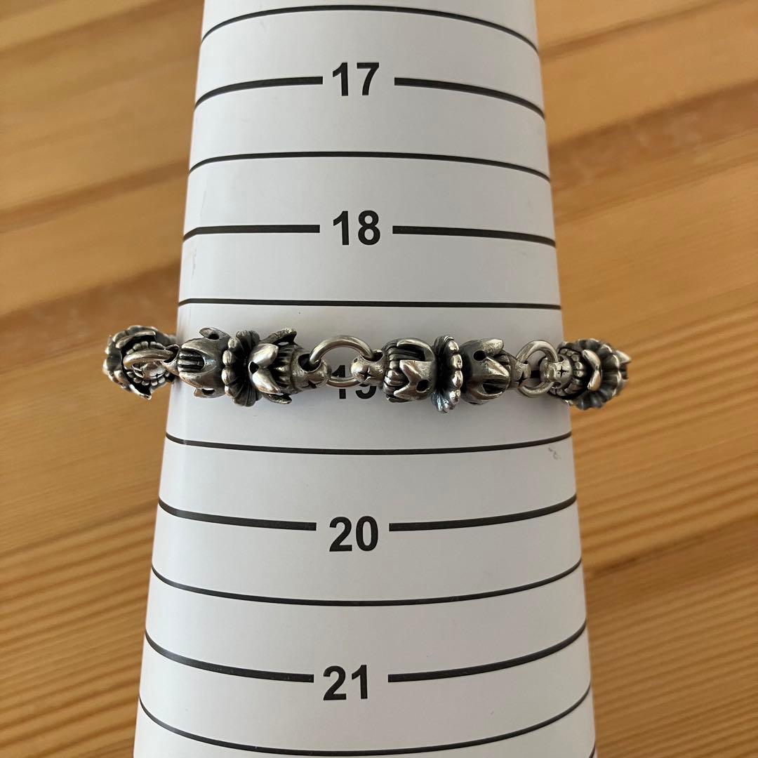 70.2g Soul Fetish ソウルフェティシュ シルバー ブレスレット