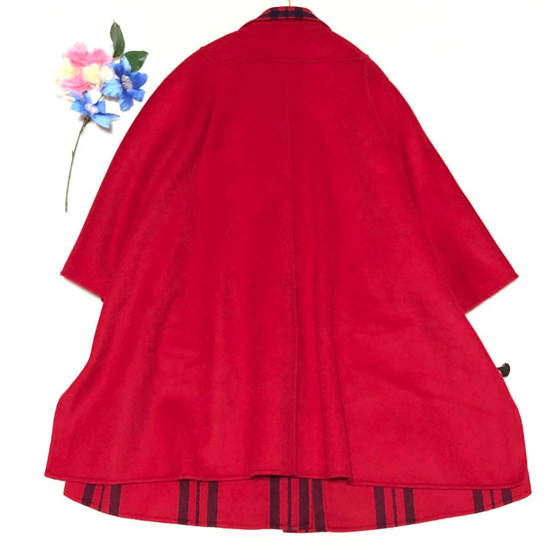 未使用級 マリナリナルディ ステンカラーコート リバーシブル クチート