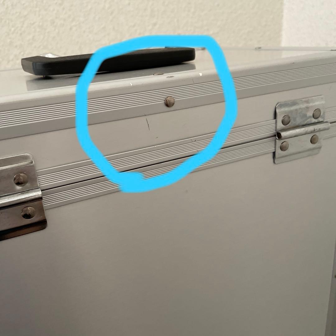 レコード用収納ケース ハードケース 軽量金属製LP50-60枚収納DJ - メルカリ