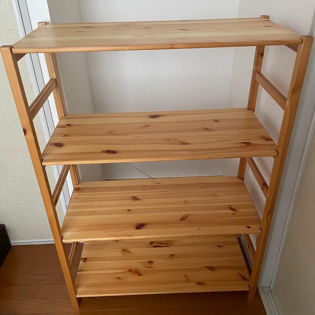 無印良品　パイン材ユニットシェルフ　86cm幅　中 411ZGJrEhAL._AC_UF894,