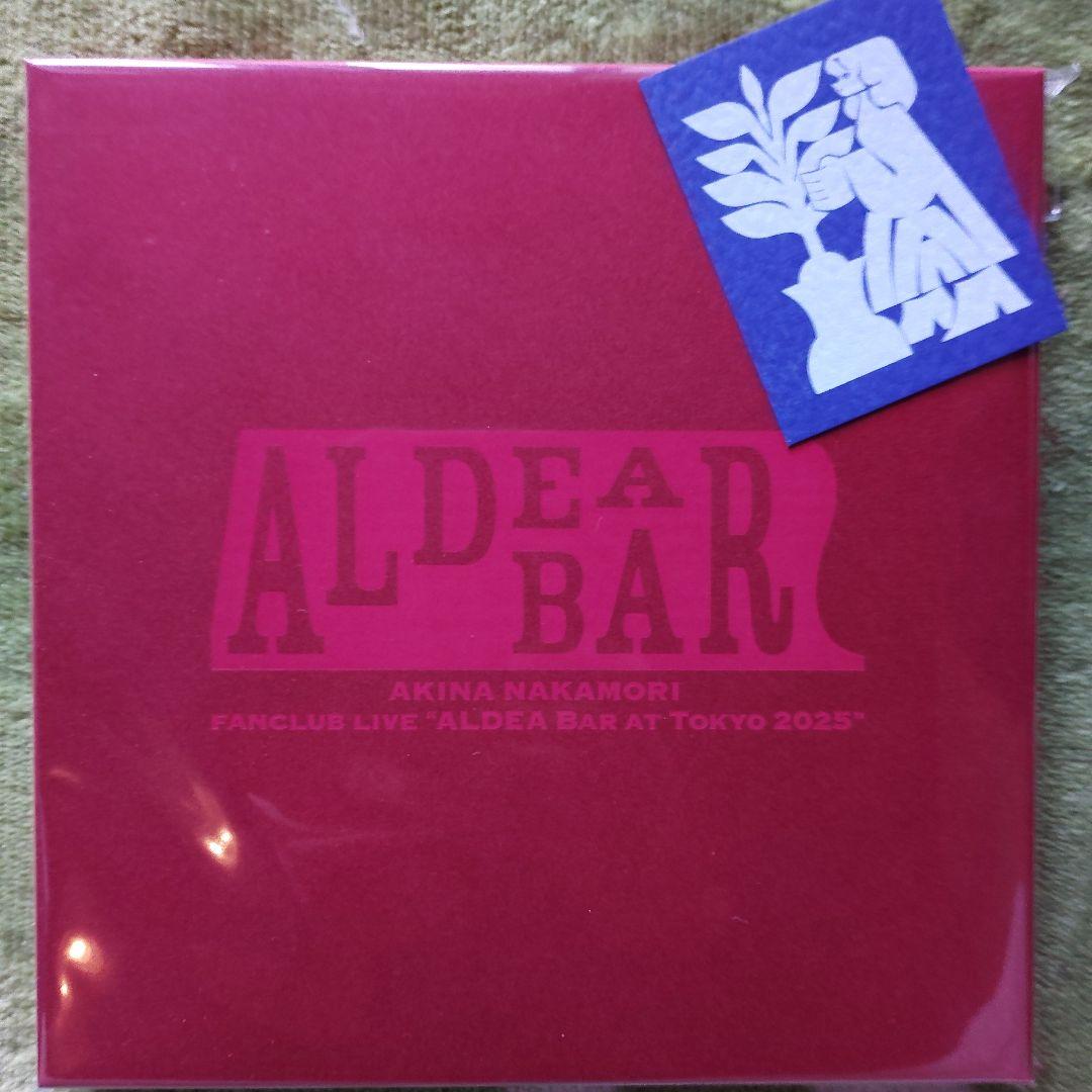 中森明菜 ALDEA BAR Blu-ray　2025 中森明菜／FANCLUB LIVE「ALDEA Bar at Tokyo 2025」 Blu-ray 通常盤