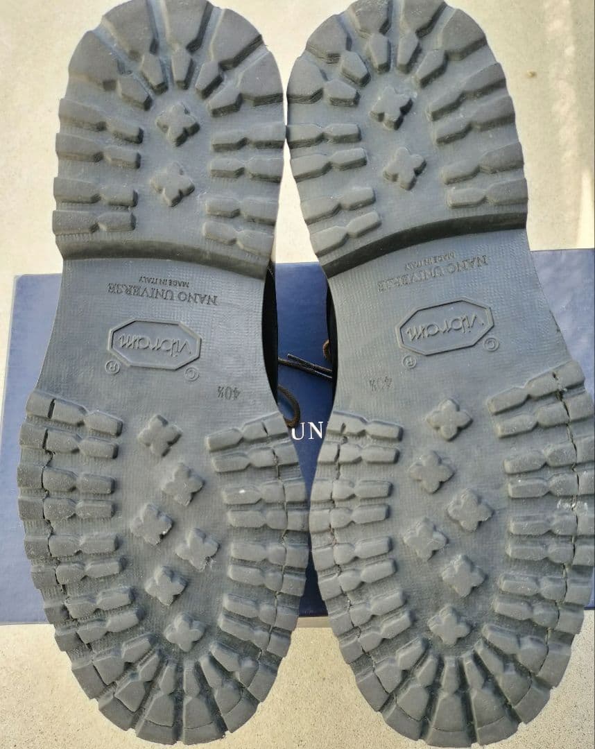 ナノユニバース Uチップ ダークブラウン 25.5cm