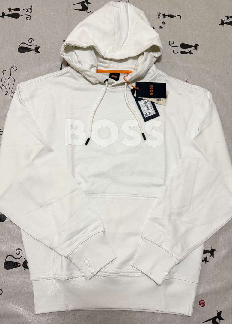 HUGO BOSS新品未使用メンズ　スウェットパーカーS HUGO BOSS（ヒューゴ・ボス） HUGO BOSS ORANGE オレンジ パーカー