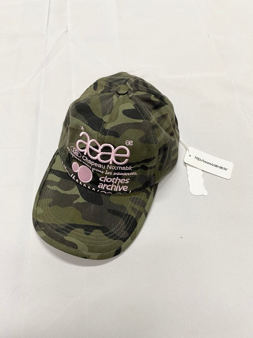 aeae 刺繍ロゴ ベースボールキャップ - メルカリ