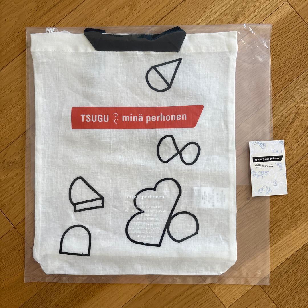 mina perhonen ミナペルホネン つぐ展 限定トートバッグ - メルカリ