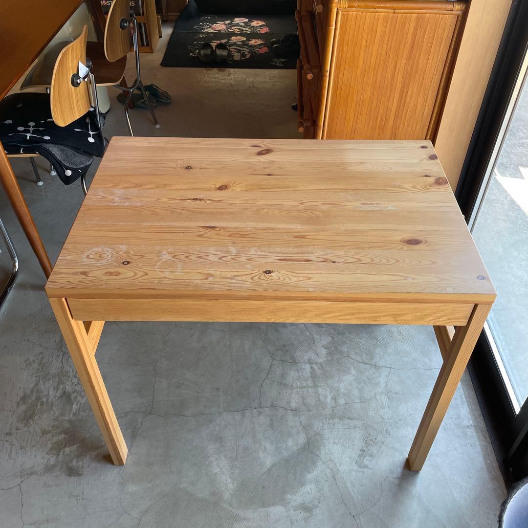 無印良品　パイン材デスク　机 パイン材デスクセット | 無印良品