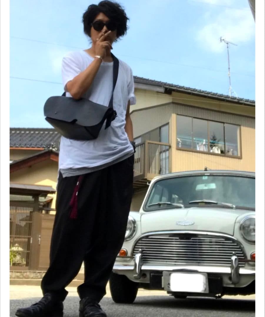 Uni＆Co メッセンジャーバッグ　Sサイズ　ロイヤルネイビー Uni&co. メッセンジャーバッグ S-FAS-WAX